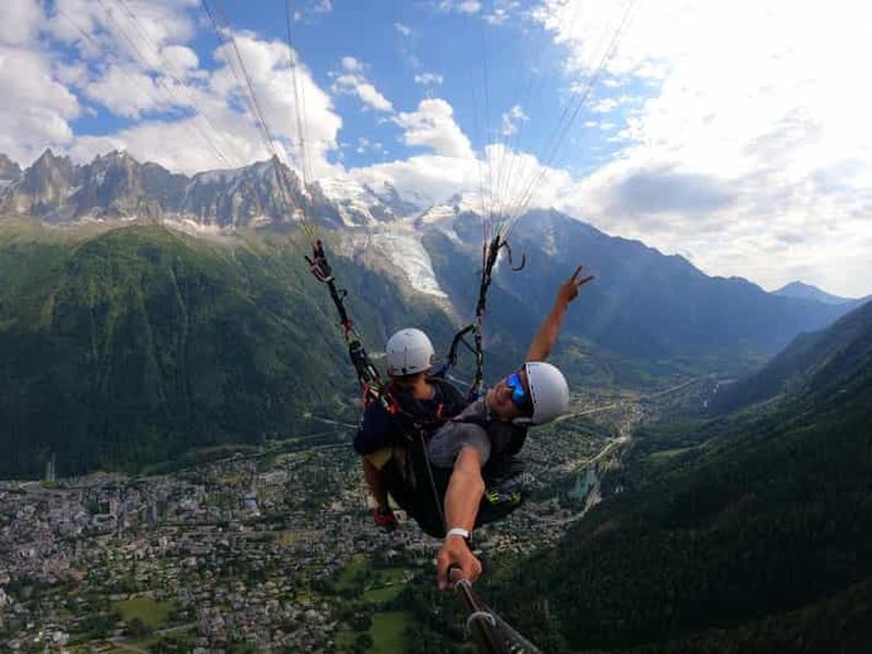 Chamonix : Vol tandem parapente Plan de l'Aiguille