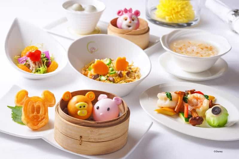 Hôtel Hong Kong Disneyland : Set de déjeuner Dim Sum des amis de Disney