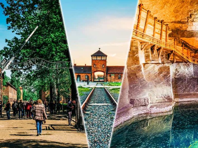 Cracovie : Auschwitz et mine de sel de Wieliczka visite guidée d'une journée