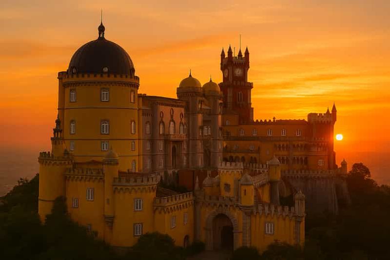 Depuis Lisbonne : Sintra, Pena, Regaleira, Cabo da Roca et Cascais
