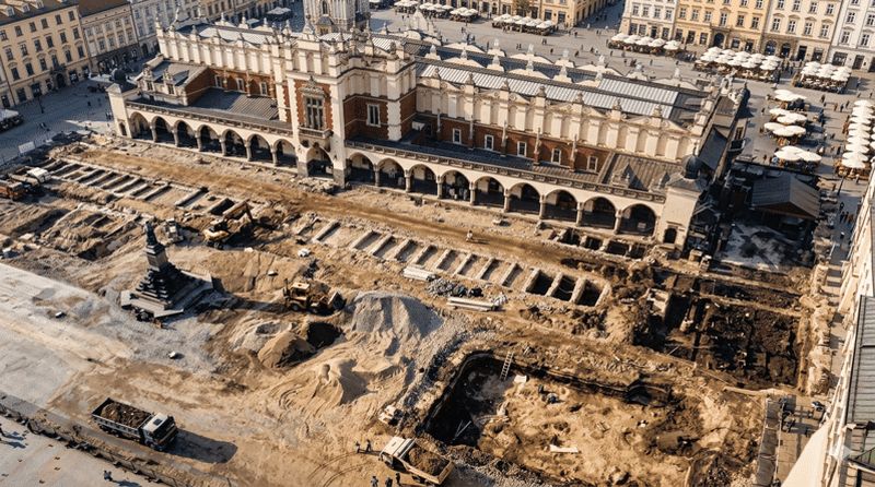 Cracovie : visite guidée du musée Rynek Underground