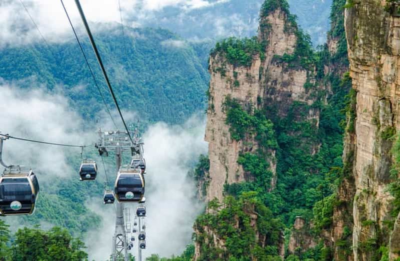 Billet Zhangjiajie : 2 jours d'excursion avec pont de verre et téléphérique