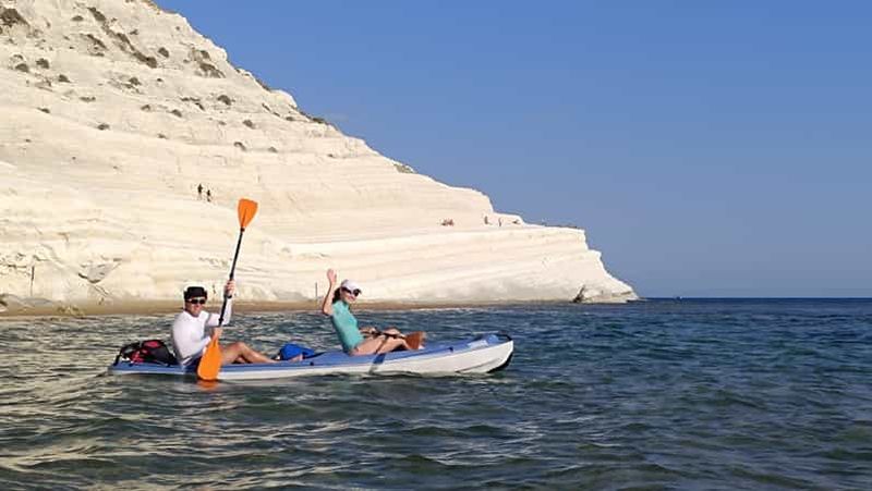 Scala Dei Turchi : Location de kayak double ou de stand up paddle
