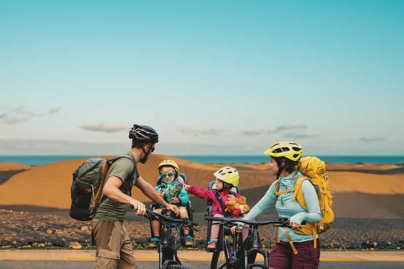 E-Bike Family : visite de la ville, des dunes de Maspalomas et de Playa Ingles