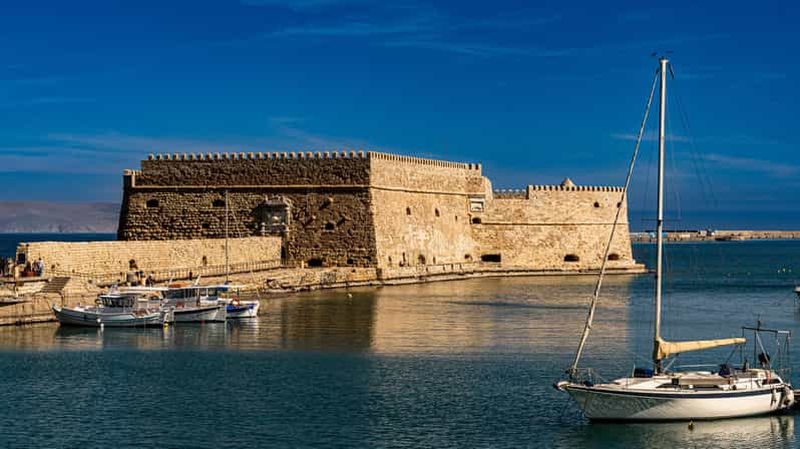 Crète : Visite de la ville d'Héraklion, du marché et du CRETAquarium