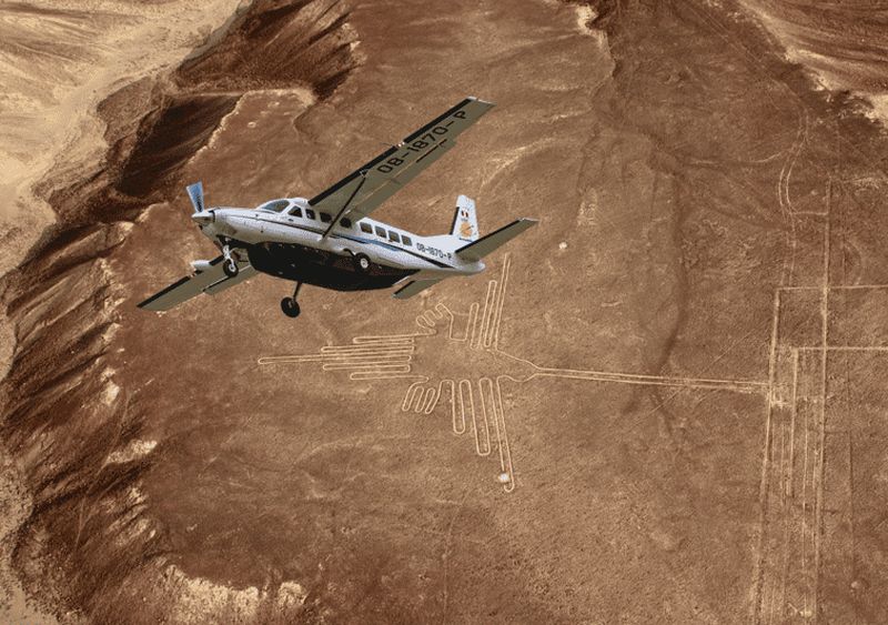 Excursion d'une journée depuis Lima vers les énigmatiques lignes de Nazca avec survol