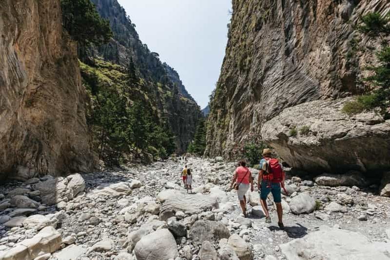 Georgioupolis/Petres : randonnée d'une journée dans les gorges de Samaria avec guide