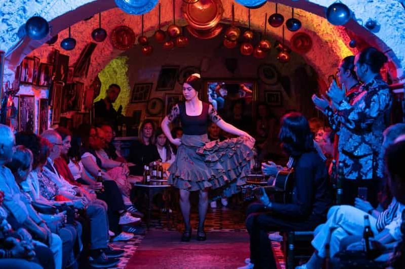 Grenade : spectacle de flamenco à la grotte Los Amayas dans le quartier du Sacromonte