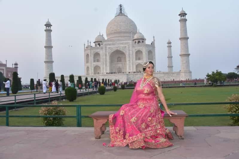 Au départ de Delhi : Taj Mahal, Fort d'Agra et Baby Taj - Excursion privée d'une journée