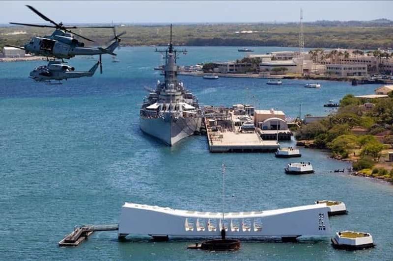 Honolulu : Pearl Harbor, USS Arizona et cuirassé Missouri