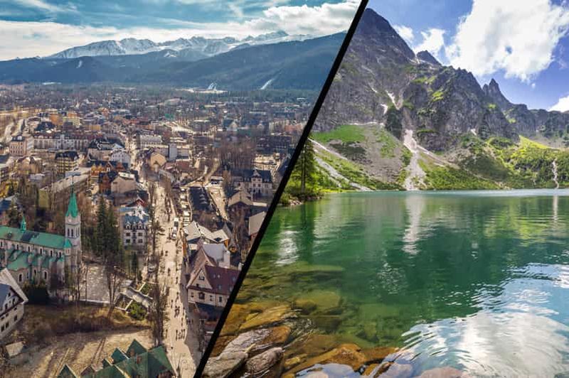 Billet Au départ de Cracovie : Excursion d'une journée à Morskie Oko et Zakopane