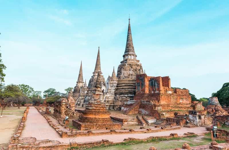 Depuis Bangkok : excursion d'une journée à Ayutthaya avec chauffeur