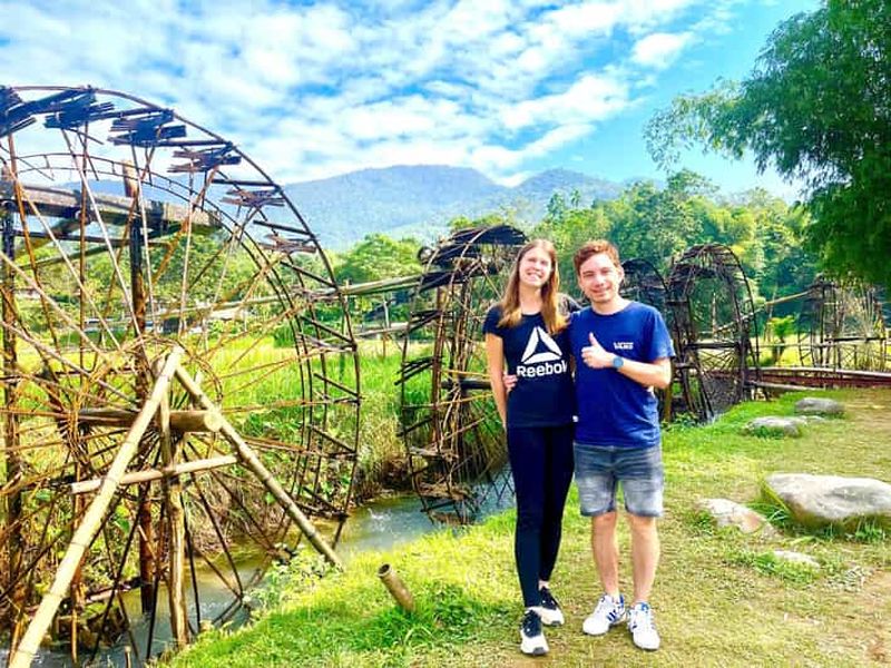 Billet Visite d'une journée à Pu Luong : randonnée, tissage de soie et rafting en bambou
