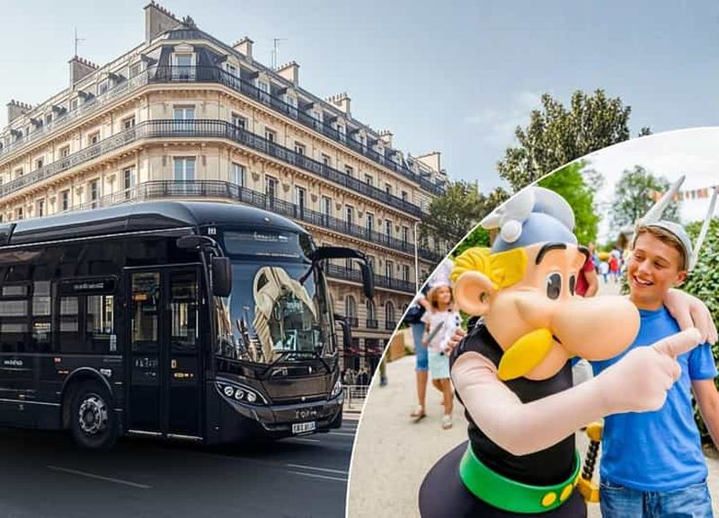Depuis Paris : billet d'entrée au Parc Astérix® avec transfert