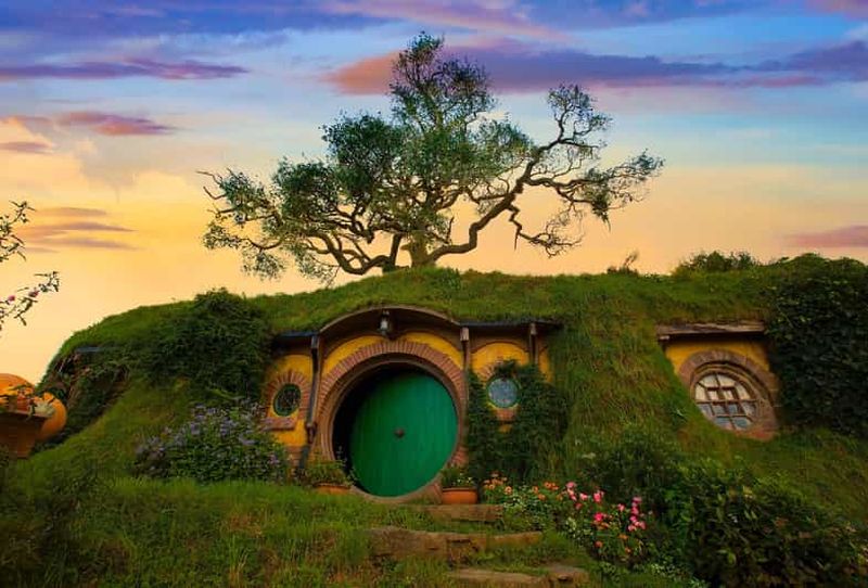 Au départ d'Auckland : Visite privée du plateau de tournage de Hobbiton (flexible)