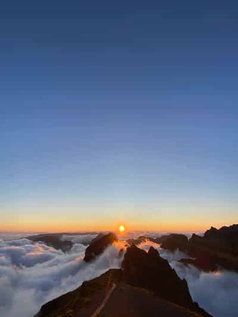 Madère : traversée guidée du sommet : du Pico do Areeiro au Pico Ruivo