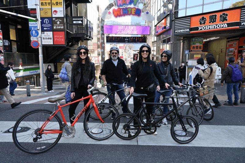 Visite à vélo de Tokyo : Shibuya, Harajuku et ses trésors cachés