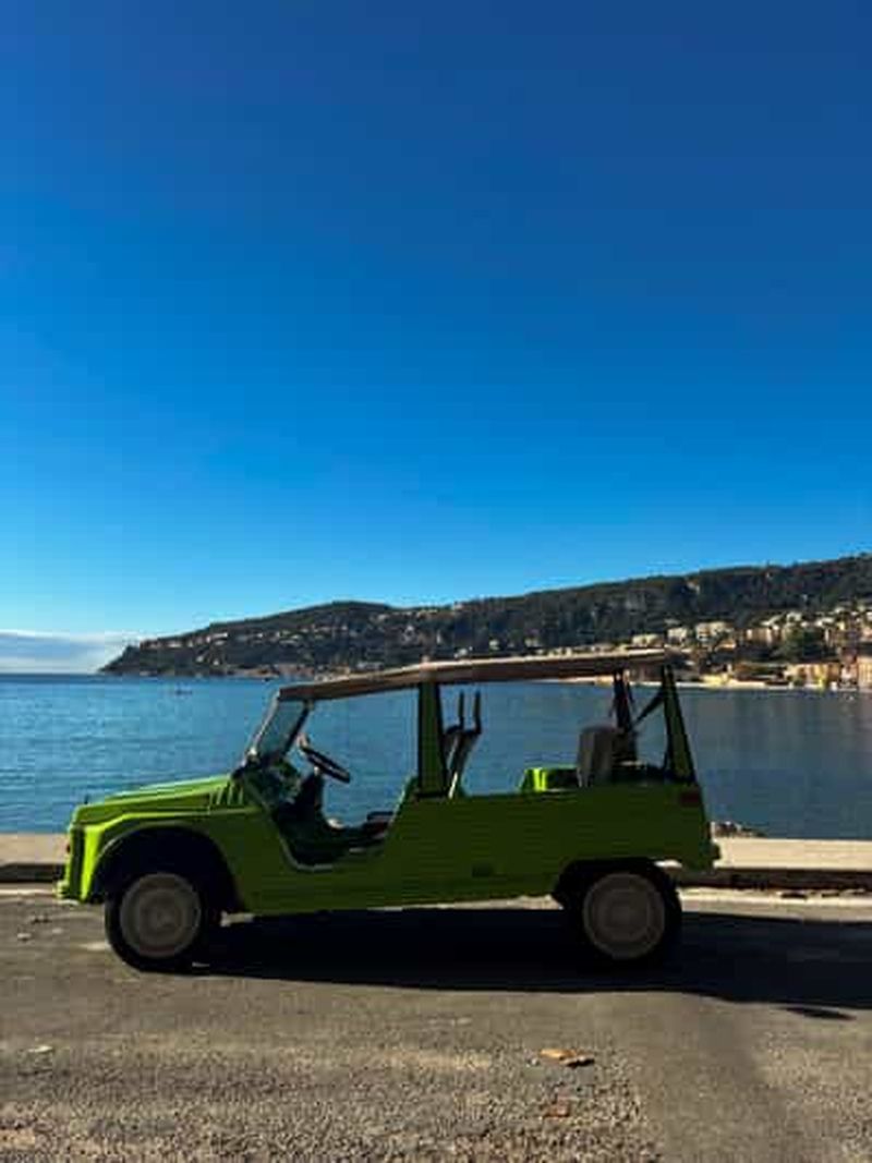 Balade en méhari électrique & découverte de la Villa Ephrussi de Rothschild