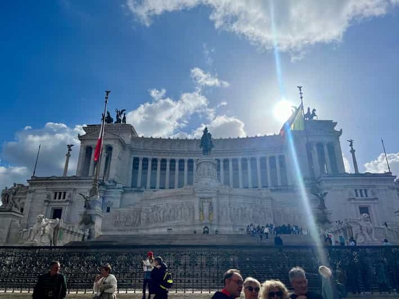 Rome : Monument à Victor Emmanuel & P. Venezia Visite privée