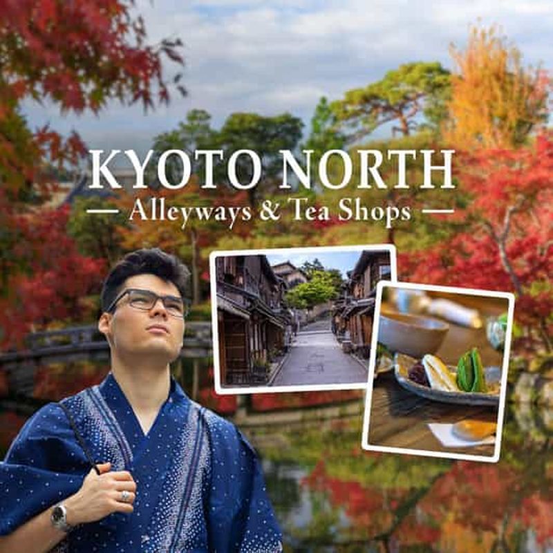 Kyoto Nord : Kitano Tenmangu, Kinkaku-ji et salons de thé