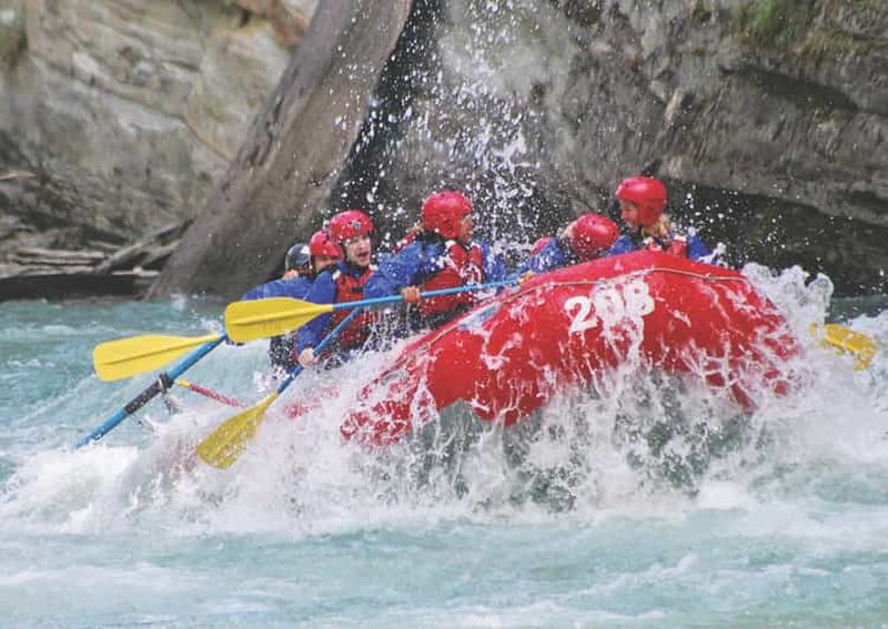 Rafting de 5 heures sur le fleuve Fraser dans le parc national Jasper