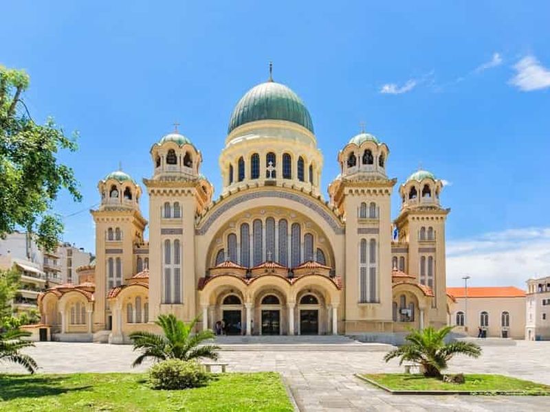 Billet Patras : cathédrale d'Agios Andreas, Kalavryta et train