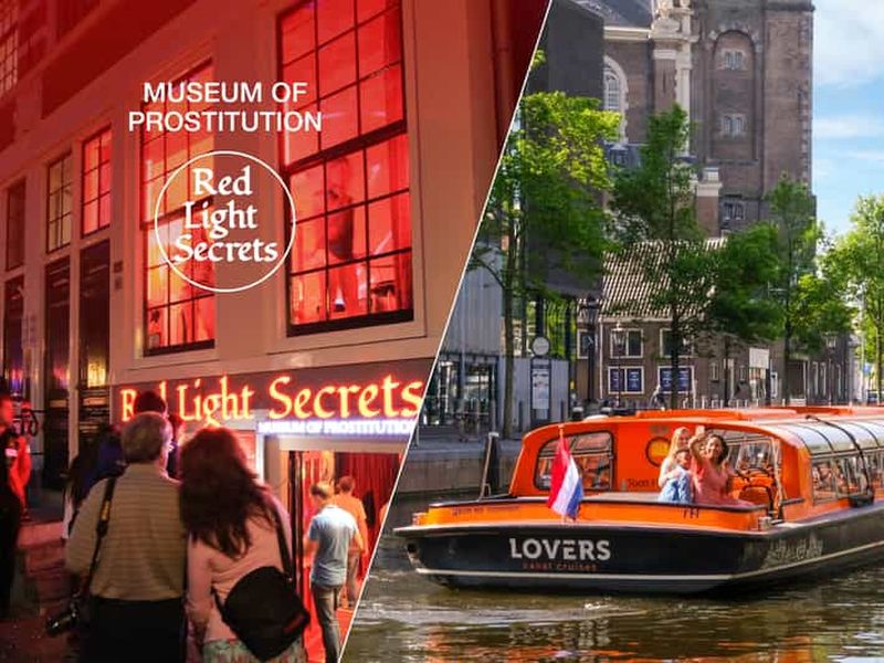Amsterdam : Musée Red Light Secrets et croisière d'une heure sur les canaux