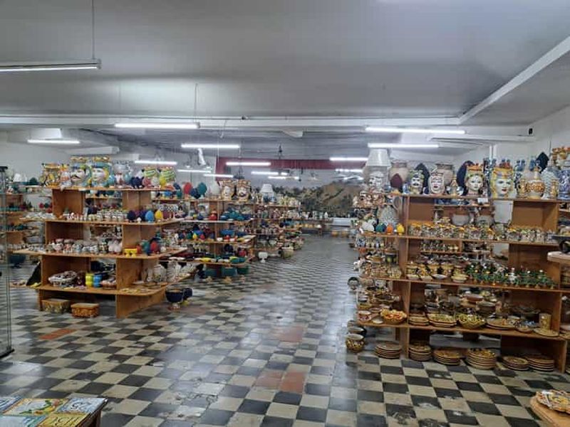 Visite depuis Catane : Aidone-Morgantina-Villa Romana del Casale et Caltagirone