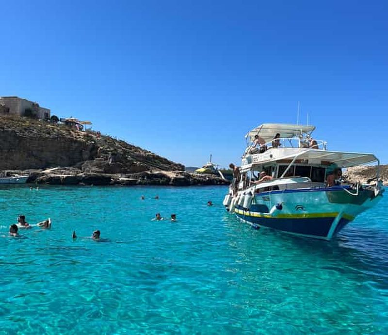 Malte : Comino, Blue Lagoon et Crystal Lagoon, Gozo et grottes marines