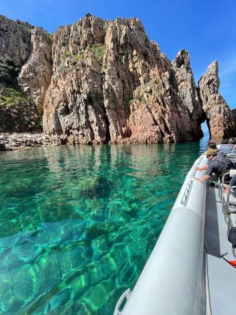 Depuis Sagone/Cargèse : croisière vers Scandola et les calanques de Piana