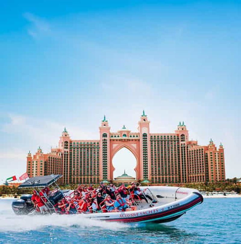 Dubaï : Marina, Atlantis, Palm & Burj Al Arab Speedboat Tour