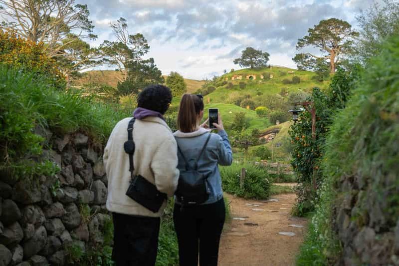 Depuis Auckland : Excursion sur le plateau de tournage de Hobbiton avec visite guidée