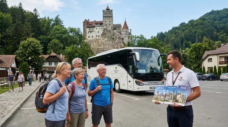 Sibiu : visite d’une journée de 3 châteaux : Dracula, Peles et Miercurea-Ciuc