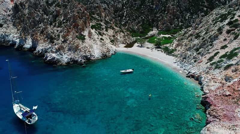 Billet Au départ de Sifnos : Visite de Kimolos et Poliegos avec baignade