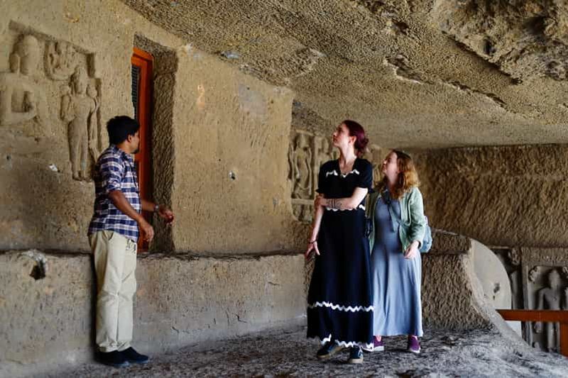 Mumbai : visite guidée des grottes et monastères bouddhistes de Kanheri