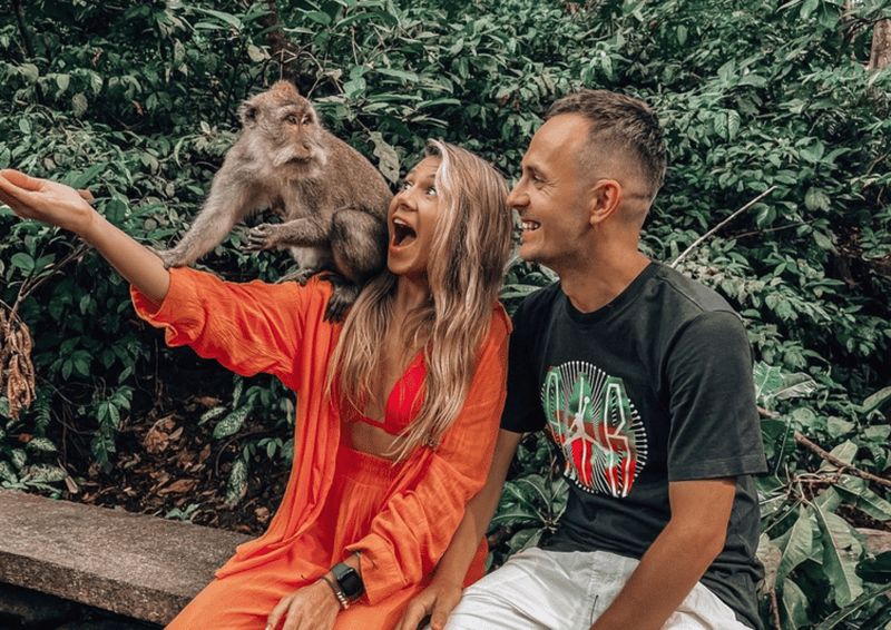 Ubud : Sanctuaire de la forêt des singes et balançoire dans la jungle