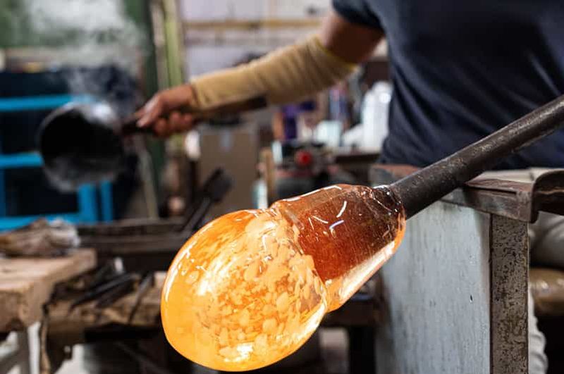 Murano : Visite d'une fabrique de verre et démonstration