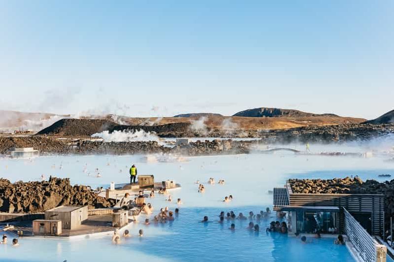 Depuis Reykjavík : excursion à la découverte des volcans et du lagon bleu
