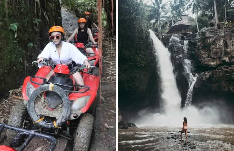 Randonnée en quad et aventure pittoresque à la cascade de Tegenungan
