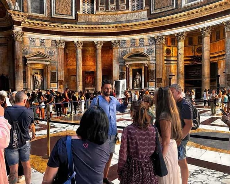 Rome : Visite guidée du Panthéon en petit groupe avec billet d'entrée