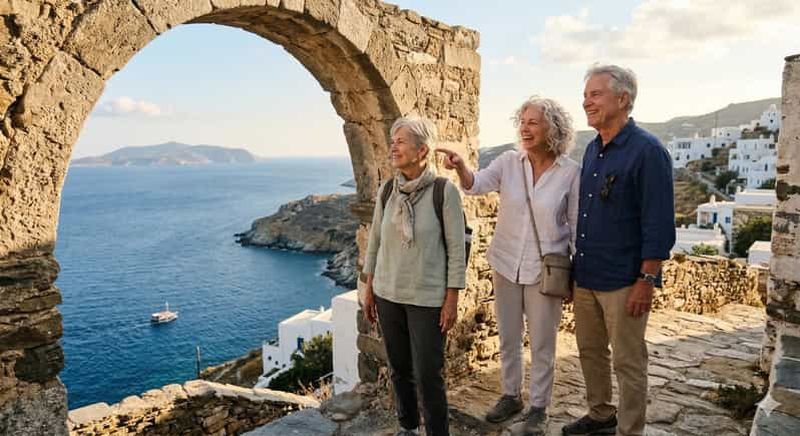 Billet Visite culturelle privée à pied à Sifnos Kastro
