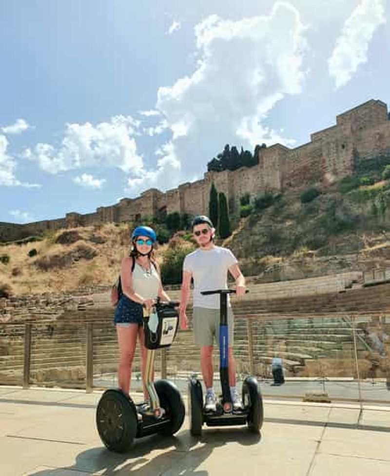 Visite en Segway à Malaga : château de Gibralfaro, port et arènes