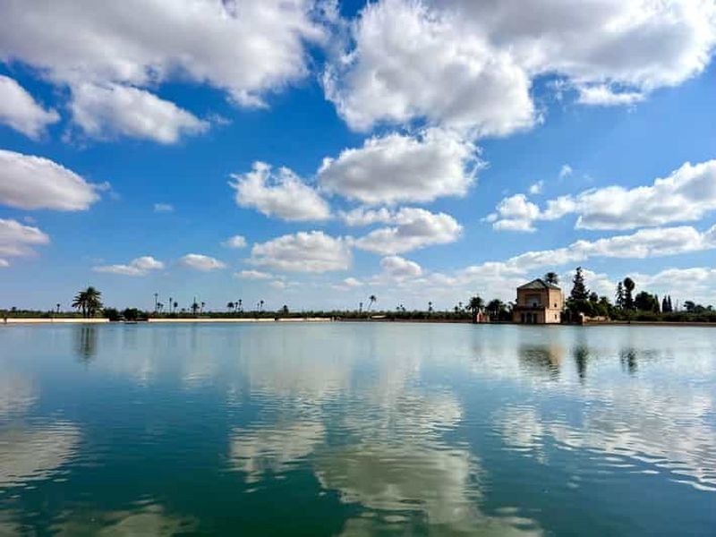 Marrakech : visite du pavillon de La Ménara avec audioguide numérique