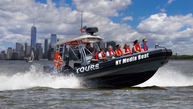New York : excursion en hors-bord dans le port depuis Chelsea Piers