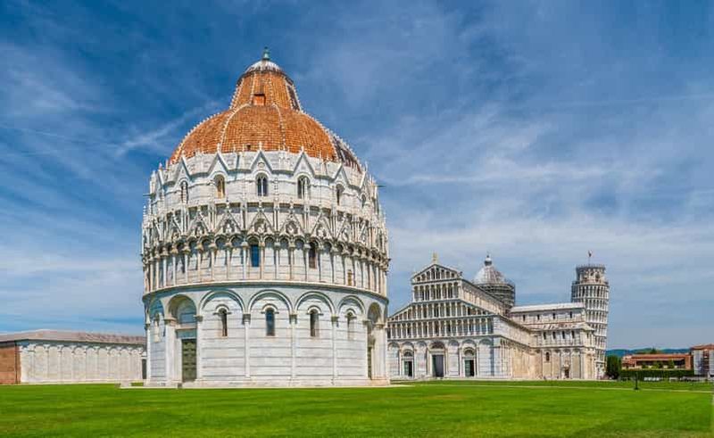 Pise : billet d'entrée pour le baptistère et la cathédrale