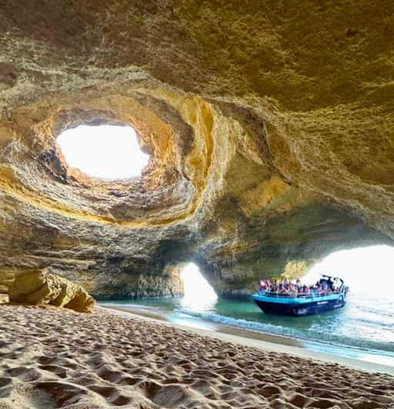 Portimão : Grottes de Benagil et observation des dauphins avec un biologiste