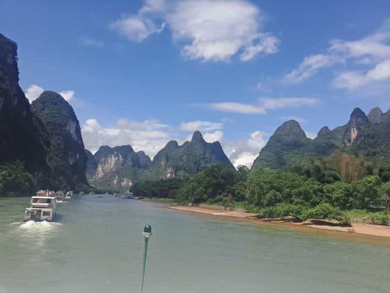 Billet Guilin : Croisière privée d'une journée sur la rivière Li et spectacle Liusanjie