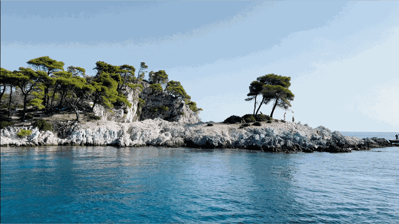 Billet Au départ de Skiathos : excursion en bateau à Skopelos et Alonissos avec escales