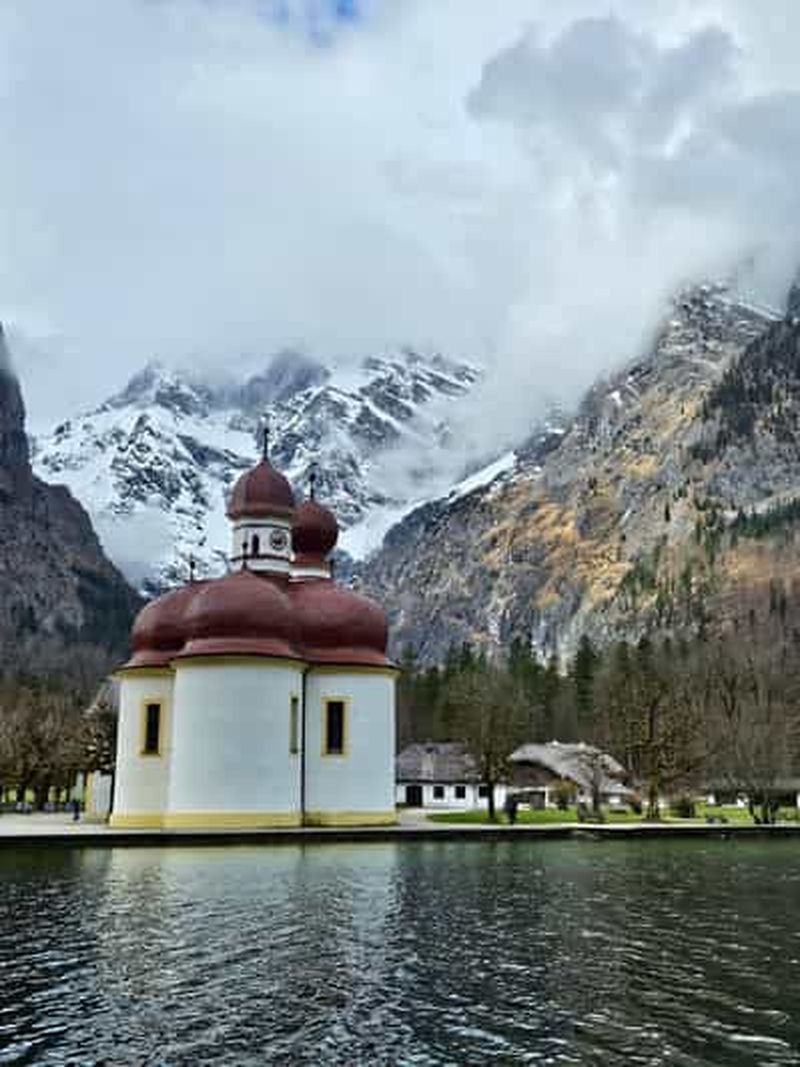 Depuis Munich : Excursion au lac Königssee avec tour en bateau et mine de sel