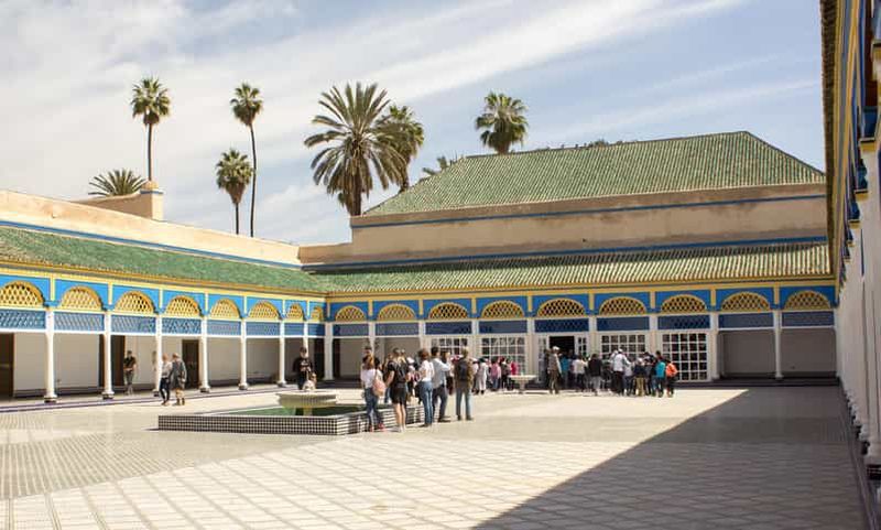 Marrakech : Palais Bahia, Médersa Ben Youssef et Jardin Secret